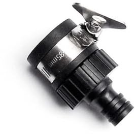 TOYANDONA Adaptateur Connecteur pour Robinet de Jardin Raccord Rapide Anti-Fuite Métal pour Tuyau Arrosage Compatible Accessoires Arrosage