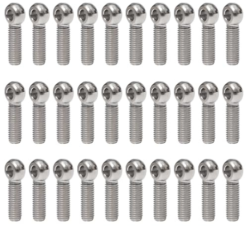 Bofanze 30 Pezzi Bullone a Occhiello M8 Inox Viti a Occhiello