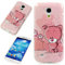Handy Lux® Schutz Hülle Etui Silikon TPU Case Cover Design Motiv für Sony Xperia Z5 compact - Bear Bärchen Rosa