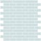 Inhome nh2361 Sea Glass schälen und Stick Duett Fliesen, blau