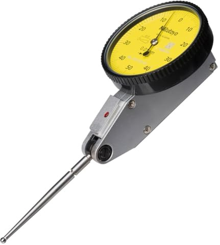 Mitutoyo 513-415-10E Dial Test Indicator Basic Set, 1 mm | 0,01 mm, horizontal type, 8 mm stem and stylus
