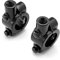 Moto Trike Espejo Montajes Abrazaderas Para 22mm Manillares M8 hacia Derecha Hilo - Par
