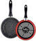 MAGEFESA K2 Sartén, Acero esmaltado vitrificado, Inducción y lavavajillas, Rojo, 32 cm