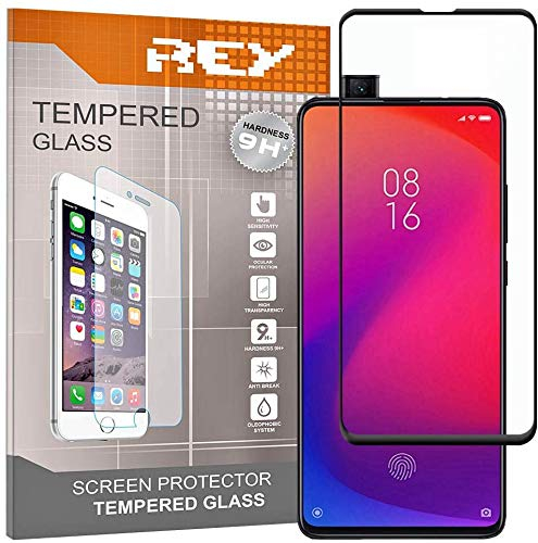 Protector de Pantalla 3D para XIAOMI MI 9T - MI 9T Pro - REDMI K20 - REDMI K20 Pro, Negro, Protección Completa, 3D / 4D / 5D (Pack 2X)