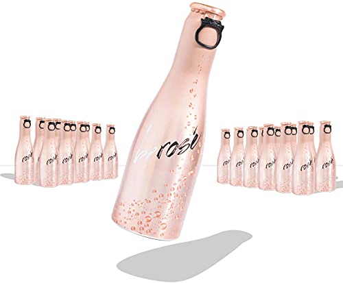 JustBe Rosé | Piccolo frizzante l Prickelnder Premium Rosé-Wein (Rosé, 24 x 0,2l)