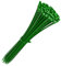 intervisio Bridas de Plastico para Cables 200mm x 4,8mm / Color Verde / 100 Piezas de Colores
