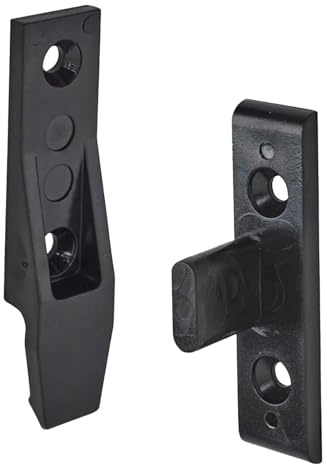 EAI Keku EH Drop On, Hook & Push Plinth Fastener Fittings - Pack of 10 | Kitchen Cabinet & Cupboard Plinth Connector Press Fit Panel Clips