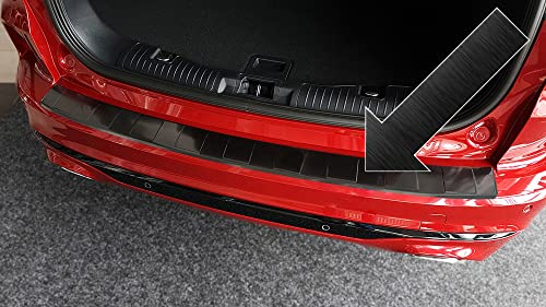 Ladekantenschutz Edelstahl schwarz Graphit kompatibel mit Ford Kuga III ab Baujahr 09.2019- nur passend für ST-Line 3245270