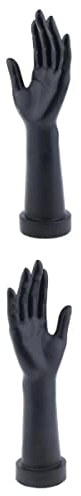 SM SunniMix 2er Pack Schaufensterpuppe Hand Links Rechts Modell Schmuck Armband Armreifen Ringe Ausstellungsstand Requisiten Einzelhandel Schwa