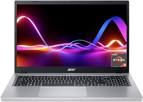 acer Aspire 3 A315-24P 15.6 Inch Laptop - (AMD Ryzen 3 7320U, 8GB, 256GB SSD, Full HD Display, Windows 11, Silver)