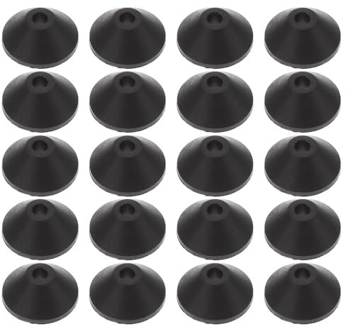 DOITOOL 40 Piezas Arandelas Cónicas De Goma Para Tornillos De Cisterna Wc Universal Sellado Antifugas Accesorios De Repuesto Fácil Instalación Para Bricolaje