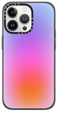 CASETiFY Compact iPhone 13 Pro Case [2X Military Grade Drop Tested / 4ft Drop Protection] - Color Cloud - Clear Black