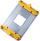 FDXGYH AM4 Backplane Back Bracket AMD CPU Heatsink Bracket Motherboard CPU Fan Cooling Mounting Sheet Plate Bracket (Yellow)