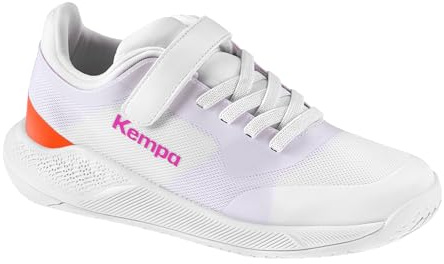 Kempa Kourtfly Kids Sport-Schuhe, weiß/lila, 31 EU