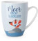 Kaffeetasse Kaffeebecher Tee Tasse 250 ml Thema: Küste (Meer macht glücklich - Krabbe)