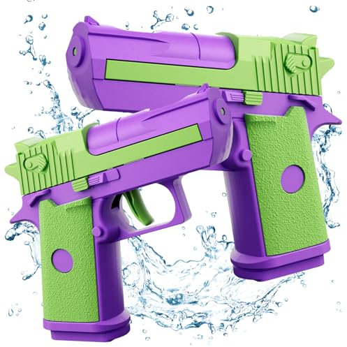 2 Pièces Mini Pistolets à Eau,Petit Pistolet à Eau Pistolet Jouet,Pistolet à Eau en Plastique pour Enfants,Jouet Pistolet à Eau pour Enfants,Cadeau Optimal et Accessoires de Piscine