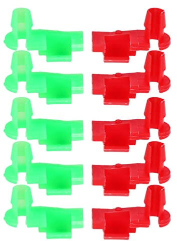 Domasvmd 5 Pair Left & Right Tailgate Handle Rod Clips for OEM Handle Replacement, Tailgate Door Lock Rod Latch Clips