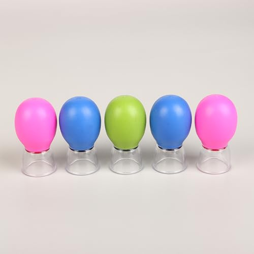 Miaoyak Juego de 5 ventosas de silicona para masajes al vacío para cuerpo, cara, piernas, brazos, espalda, hombros, músculos y articulaciones