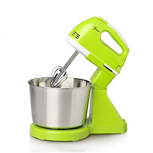 Kitchen Electric Stand Mixers, Stainless Steel Mixing Bowl, Kitchen Mixers,Food Mixer with Dough Hook,Wire Whip & Beater - Prime Choice for Cooking