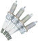 4 Stück 12120039664 SILZKBR8D8S Zündkerze kompatibel mit BMW F07 F10 F20 F25 F30 F35 E84 X1 X3 X4 X5 X6 Z4 12 12 0 039 664 Zündkerze Solides Terminal