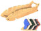IDISON Baseball Cap Hutständer, Cap Halter mit Einzigartiger Fischform, Kappenhalter für 6 Kappen, Hut-Präsentationsständer für Schlafzimmerkommode, Wäscheschrank