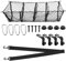 HASGTFM 4-Taschen-Ladungsnetz, Kofferraum-Gepäckaufbewahrungs-Organizer, Netz, passend for Dodge, passend for Ram, passend for Pickup 1500 2500 3500 4500 5500 SRT-10 4x4(1pc net)