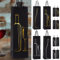 Flaschentüte 'Wein' 4 Motive 12er Set | 12x36x8,5cm Papier 200gr schwarz | Geschenkverpackung für Flaschen