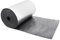 Tapis d'isolation auto-adhesif 1x10M, Isolant thermique en caoutchouc et en Aluminium(7mm Épaisseur)