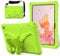 HYUKcase for All-New Amazon Kindle Fire HD 10 & 10 Plus Tablet Case (13th/11th Gen, 2023/2021 Release) 10.1,Butterfly Case with Kickstand/Shoulder Strap,Light EVA Protective Rugged (Glass Green)