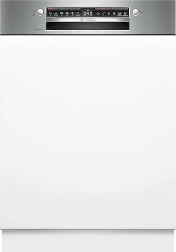 Bosch SMI6ZCS10E, Série 6, Lave-vaisselle 60 cm, Encastrable, Bandeau acier brossé