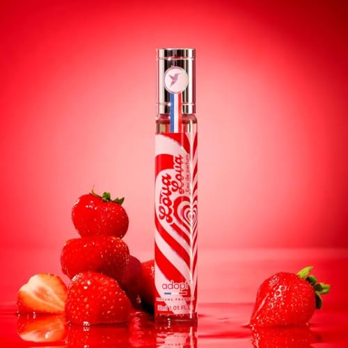 adopt LOVA LOVA, 30 ml Eau de Parfum für Damen | Süßes Erdbeer & Praline Parfum für Frauen - Blumig Gourmand mit Rose & Patchouli - Langanhaltender Duft - Geschenkidee