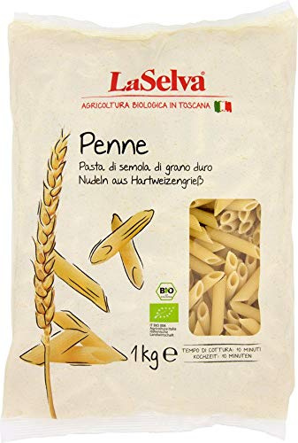 LaSelva Bio Penne aus Hartweizengrieß, 1 kg
