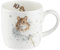 Portmeirion Home & Gifts Wrendale Country (Mice) Single Mug, Bone China, Multi Coloured, 1 Count (Pack of 1)