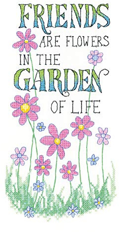 Heritage Crafts Cross Stitch Kit - The Garden of Life (Evenweave)