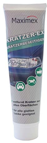 Maximex Kratzer Ex Kratzerentferner für alle Lacke mit Fleece Tuch 150g