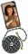 ONEFLOW Twist Case – Handyhülle mit Band für Huawei P10 Lite - Handykette zum Umhängen, Hülle mit Kette abnehmbar, Handy Umhängeband, Schutzhülle und Kordel – Camo Grün