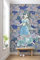 Komar Disney Jasmin Colored Flowers | Dimensions : 200 x 280 cm (largeur x hauteur), largeur de la bande 50 cm | Papier peint, décoration murale, chambre d'enfant, chambre à coucher | DX4-079 Papier