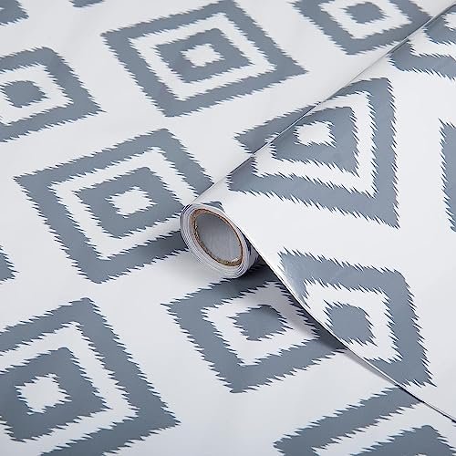 d-c-fix vinyl wrap Nalo trendyline patterned 67,5 cm x 1,5 m - sticky back plastic roll for furniture, kitchen & cupboards - contact paper sticker self adhesive film