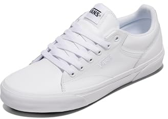 Vans Men's Seldan Sneaker, Tumble White White, 10 UK