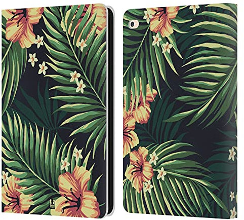 Head Case Designs Foresta Stampe Tropicali Custodia Portafoglio in Pelle Compatibile con Apple iPad Air 2 (2014)