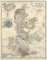 KUNSTDRUCK auf MATTE PAPIER 220gr Dänemark, Hannover, Braunschweig, Mecklenburg, Oldenburg, 1861 Johnston Alexander Keith - Museo vertikale Poster Karten Bild a cm_86_X_65
