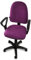 ARTOFIS Schreibtischstuhl mit Höhenverstellbar für Kinder - Ergonomischer Kinderschreibtischstuhl mit 5 Rollen, Drehbarer Jungendstuhl mit Rückenlehne, Violett