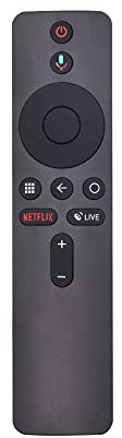 Riry Télécommande de rechange Xiaomi TV Bluetooth pour Mi Box S/Mi Box 4X/Mi TVI (XMRM-006)
