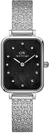 Daniel Wellington Quadro Uhr 20x26mm Stainless Steel (316L) and Crystals Silver