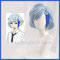 Anime Tower of God Cosplay Aguero Agnes Khun Perücke Kurz Hellblau Kunsthaar Erwachsene Kami no Tou Perücke