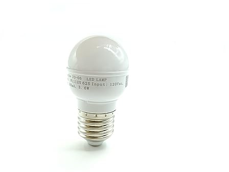 Delixike for Whirlpool Refrigerator Freezer LED Light Bulb W11125625 W10820003 W11216993 4396822 Replacement