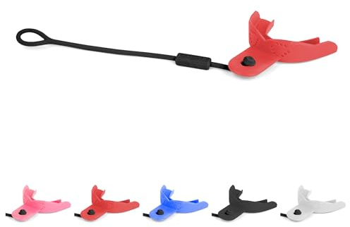 Zahnschutz SISU Tether Intense rot Junior