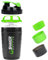 VIGIND Shaker à protéines 500ml,Bouteille shaker pour protéines,shaker avec compartiment,Mélangeur Sans Grumeaux，Anti-Fuite,Sans BPA & Lavable Lave-Vaisselle （Vert）