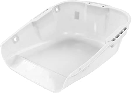 Recogedor Grande, Recogedor Resistente y Duradero, Resistente Al Desgaste, Fácil de Usar, Grueso para la Industria (White)