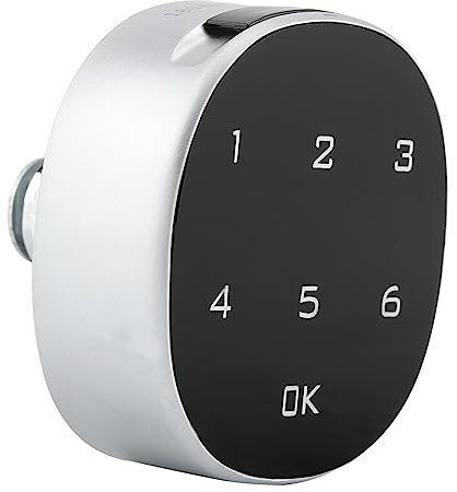 Cerradura de Código, Combinación de Código de Aleación de Zinc Digital Cerradura de Código Electrónico Casillero de Gabinete de Leva Cerradura Segura con Contraseña Conveniente